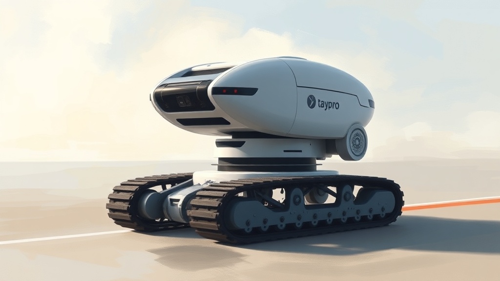 Image for article: Taypro Launches Movable Docking Station for Enhanced Mobility of Solar Cleaning Robots