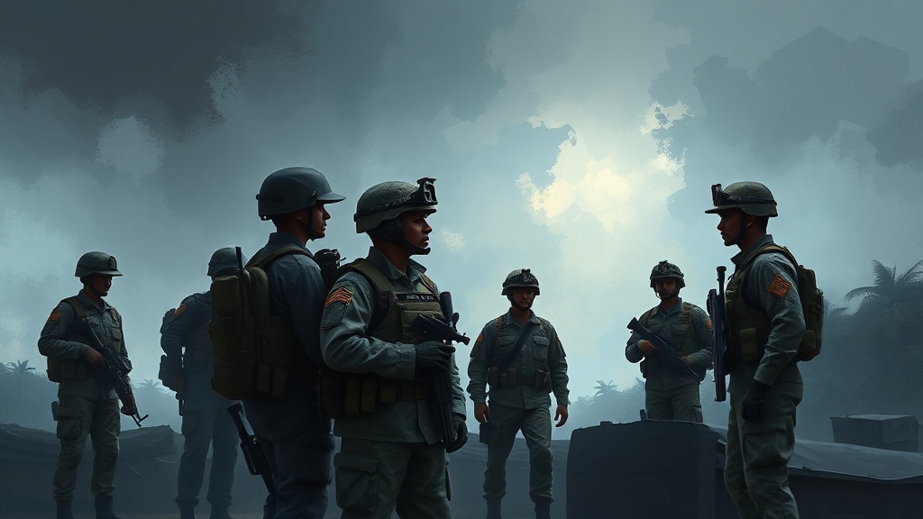 US Marines Engage in Courtesy Visit to Philippine Army's JTF-Orion in Sulu