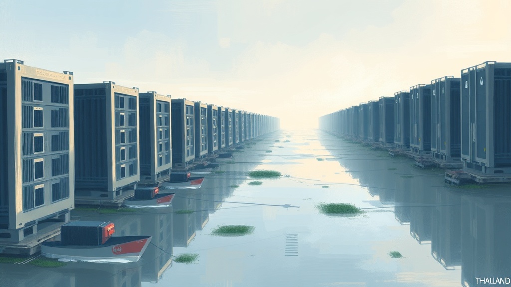 Thailand's Data Center Boom Raises Concerns Over Water Scarcity and Air Pollution