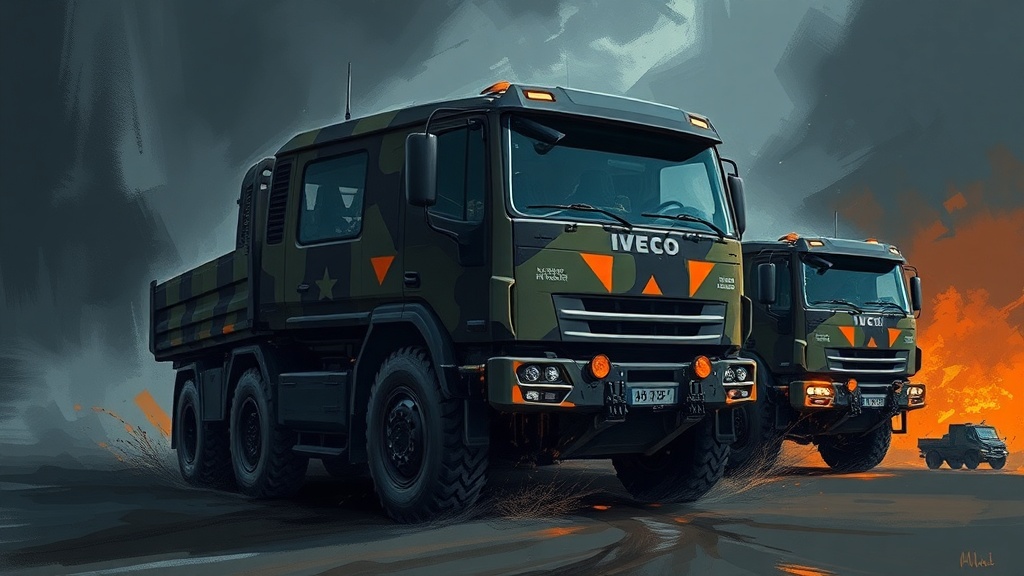 Romanian Army to Receive Additional 860 Tactical Trucks from Iveco Defense Vehicles