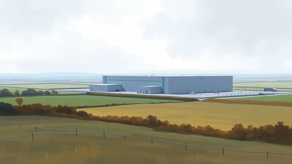 Proposed Data Center Development in Northumberland, UK Near QTS Project