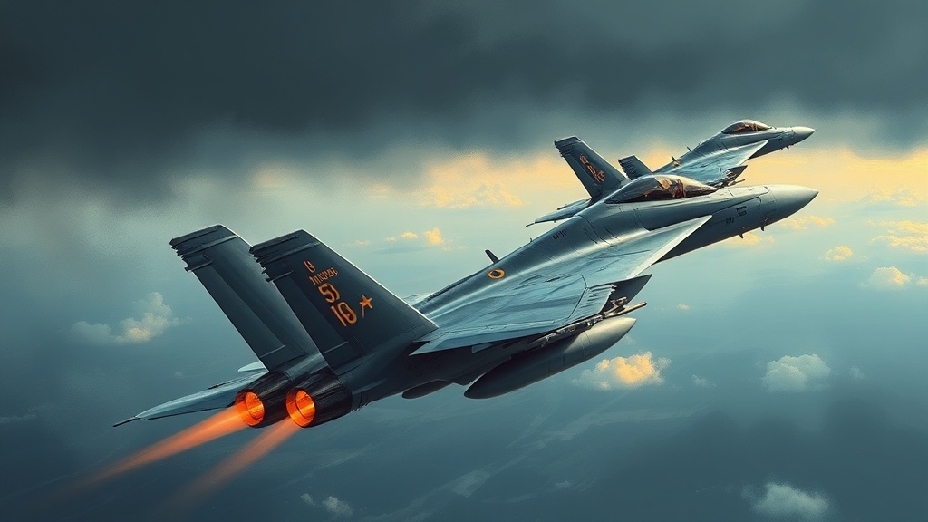 US Navy's F/A-18 Super Hornets Lead Air Campaign Against Iran in Operation Epic Fury