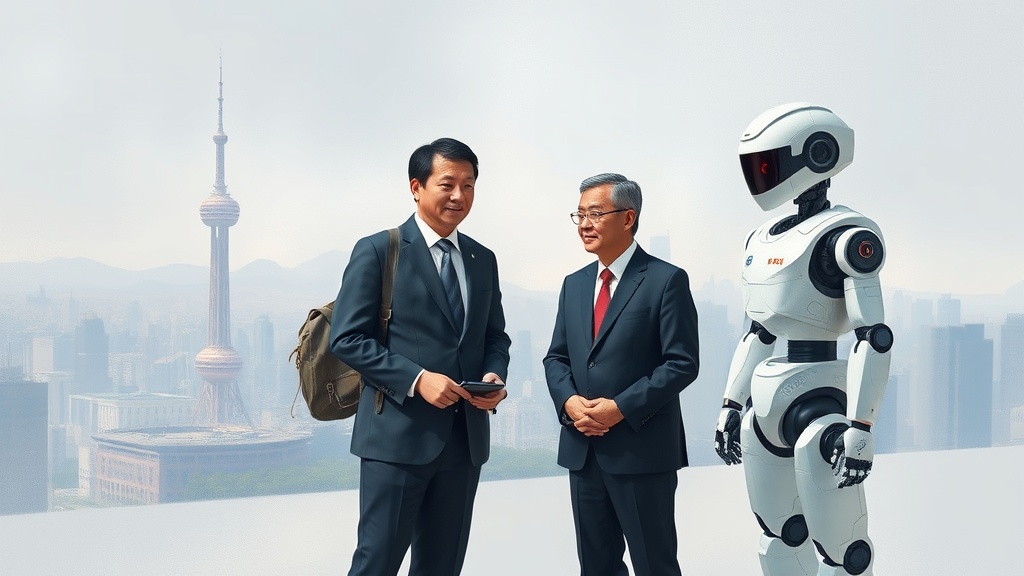 Image for article: LG CEO Lyu Jae-cheol Visits AgiBot in China to Advance Humanoid Robot Collaboration