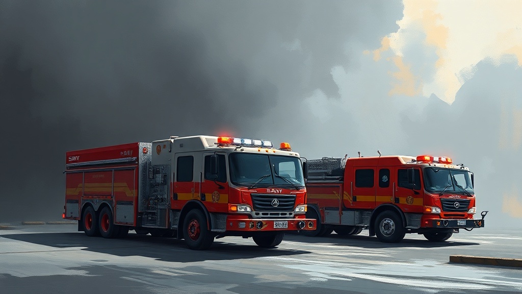 Iraq Acquires 18 Fire Trucks from SANY to Modernize Civil Defense